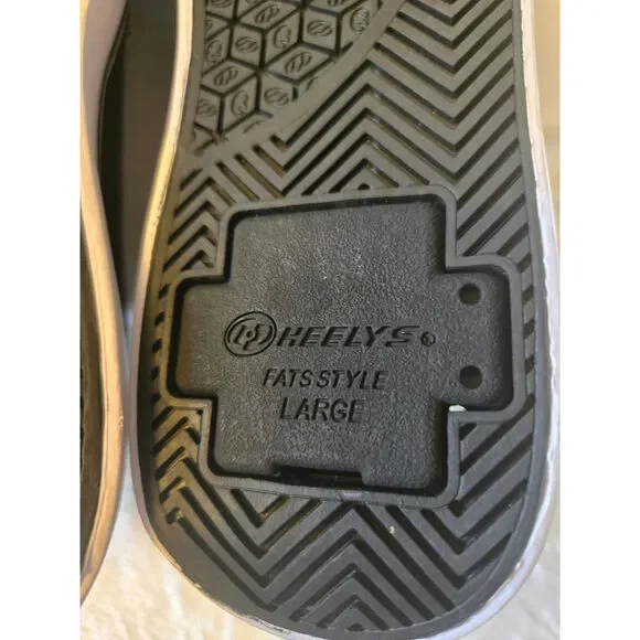 Heelys Men's Pro 20 Canvas Sneakers Black White Size 9 No Wheels EUC - Picture 10 of 10